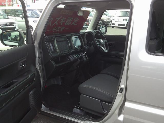 ハスラー タフワイルドターボ 3型 展示準備中車両です。最寄りの当社の店舗へ回送が出来ます。輸送費用のご負担は発生しません。タフワイルドターボ 全方位モニター付メモリーナビゲーション スズキコネクト対応通信機装着車 スマートキー(38枚目)