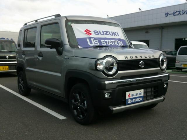 ハスラー タフワイルドターボ 3型 展示準備中車両です。最寄りの当社の店舗へ回送が出来ます。輸送費用のご負担は発生しません。タフワイルドターボ 全方位モニター付メモリーナビゲーション スズキコネクト対応通信機装着車 スマートキー(70枚目)