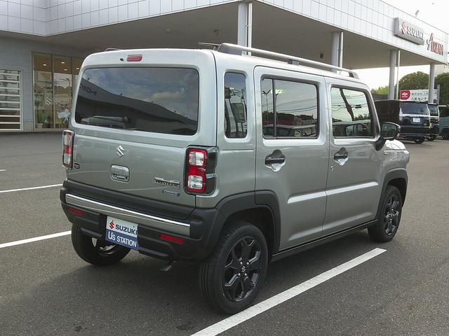 ハスラー タフワイルドターボ 3型 展示準備中車両です。最寄りの当社の店舗へ回送が出来ます。輸送費用のご負担は発生しません。タフワイルドターボ 全方位モニター付メモリーナビゲーション スズキコネクト対応通信機装着車 スマートキー(72枚目)