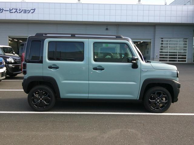 ハスラー タフワイルド 3型 展示準備中車両です。最寄りの当社の店舗へ回送が出来ます。タフワイルド インパネCVT デュアルカメラブレーキサポート 当社試乗車使用 禁煙車 スマートキー プッシュスタート オートエアコン(63枚目)