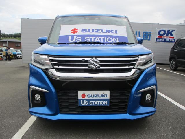 ソリオ HYBRID MZ ネット問い合わせ限定 最寄りの当社店舗へ回送します。HYBRID MZ 全方位モニター付メモリーナビ装着車 衝突被害軽減システム スマートキー プッシュスタート オートエアコン シートヒーター(61枚目)