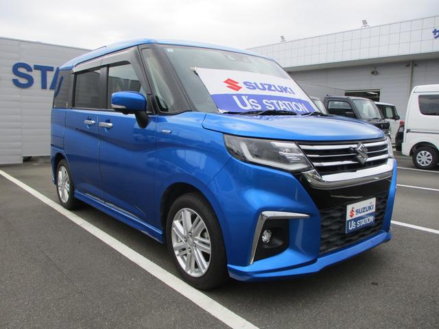 ソリオ HYBRID MZ ネット問い合わせ限定 最寄りの当社店舗へ回送します。HYBRID MZ 全方位モニター付メモリーナビ装着車 衝突被害軽減システム スマートキー プッシュスタート オートエアコン シートヒーター(62枚目)