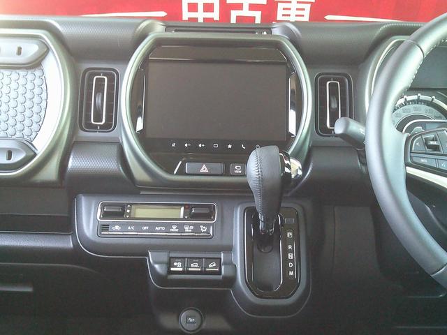 ハスラー タフワイルドターボ 3型 展示準備中車両です。最寄りの当社の店舗へ回送が出来ます。輸送費用のご負担は発生しません。タフワイルドターボ 全方位モニター付メモリーナビゲーション スズキコネクト対応通信機装着車 当社試乗車使用(42枚目)