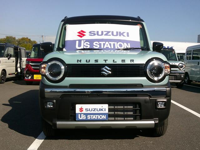 ハスラー タフワイルドターボ 3型 展示準備中車両です。最寄りの当社の店舗へ回送が出来ます。輸送費用のご負担は発生しません。タフワイルドターボ 全方位モニター付メモリーナビゲーション スズキコネクト対応通信機装着車 当社試乗車使用(64枚目)