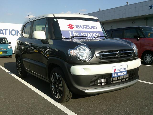 クロスビー HYBRID MV 4型 展示準備中車両です。最寄りの当社の店舗へ回送が出来ます。輸送費用のご負担は発生しません。HYBRID MV 全方位モニター用カメラパッケージ装着車(対応ナビ別売り) プッシュスタート スマートキー(65枚目)