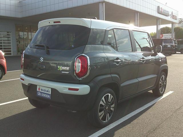 クロスビー HYBRID MV 4型 展示準備中車両です。最寄りの当社の店舗へ回送が出来ます。輸送費用のご負担は発生しません。HYBRID MV 全方位モニター用カメラパッケージ装着車(対応ナビ別売り) プッシュスタート スマートキー(67枚目)