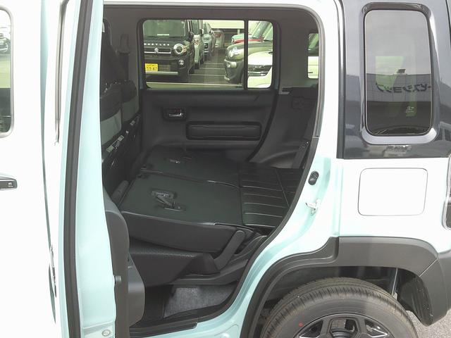 ハスラー タフワイルド　３型　展示準備中車両です。最寄りの当社の店舗へ回送が出来ます。輸送費用のご負担は発生しません。タフワイルド　全方位モニター付メモリーナビゲーション　スズキコネクト対応通信機装着車　当社試乗車使用　禁煙車（27枚目）