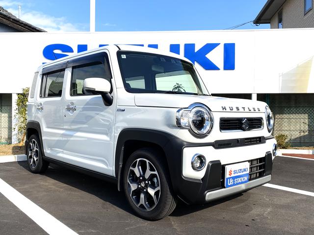 ハスラー ＨＹＢＲＩＤ　Ｘターボ　全方位モニター付９インチナビ装着車　ＥＴＣ　デュアルカメラブレーキサポート搭載（3枚目）