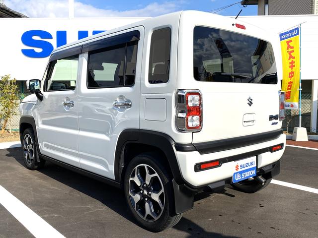 ハスラー ＨＹＢＲＩＤ　Ｘターボ　全方位モニター付９インチナビ装着車　ＥＴＣ　デュアルカメラブレーキサポート搭載（7枚目）