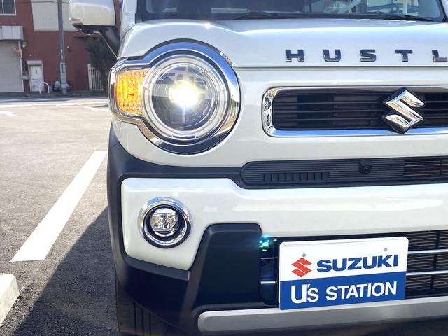 ハスラー ＨＹＢＲＩＤ　Ｘターボ　全方位モニター付９インチナビ装着車　ＥＴＣ　デュアルカメラブレーキサポート搭載（11枚目）