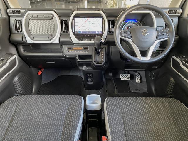 ハスラー ＨＹＢＲＩＤ　Ｘターボ　全方位モニター付９インチナビ装着車　ＥＴＣ　デュアルカメラブレーキサポート搭載（21枚目）