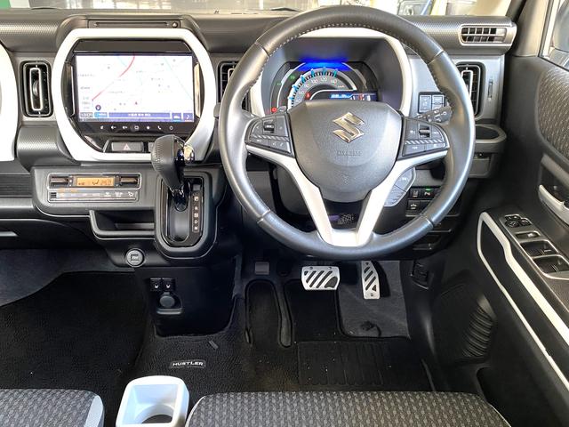 ハスラー ＨＹＢＲＩＤ　Ｘターボ　全方位モニター付９インチナビ装着車　ＥＴＣ　デュアルカメラブレーキサポート搭載（22枚目）