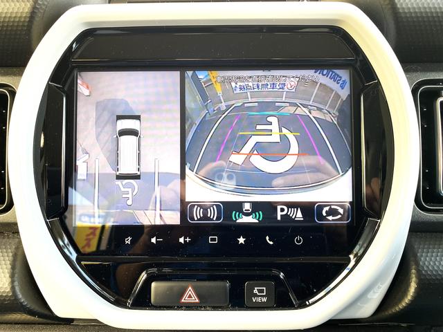 ハスラー ＨＹＢＲＩＤ　Ｘターボ　全方位モニター付９インチナビ装着車　ＥＴＣ　デュアルカメラブレーキサポート搭載（27枚目）