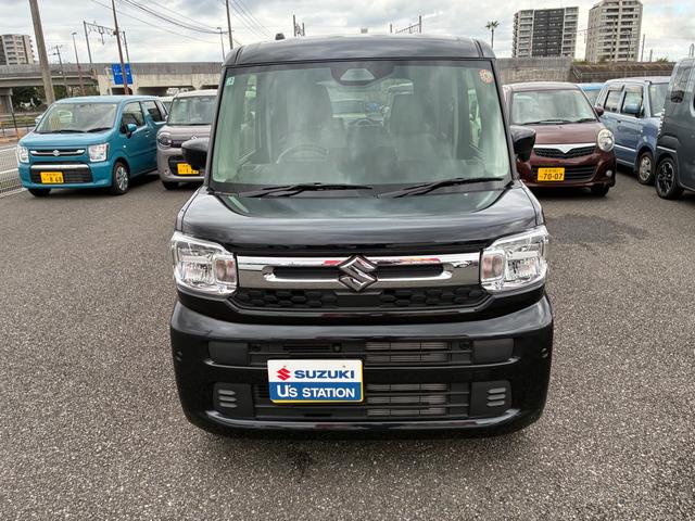 スペーシア ＨＹＢＲＩＤ　Ｇ　純正ナビ　全方位カメラ　Ｂｌｕｅｔｏｏｔｈ　バックカメラ　オートライト　Ｂｌｕｅｔｏｏｔｈ　スライドドア　純正ナビ　プッシュスタート　オートエアコン　スズキセーフティーサポート　アイドリングストップ　横滑り防止機能　衝突安全ボディ（2枚目）
