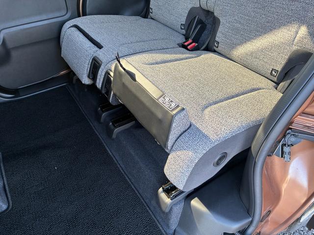 スペーシア HYBRID X ナビ 全方位カメラ 両側電動スライドドア バックカメラ オートライト Bluetooth 純正ナビ プッシュスタート シートヒーター オートエアコン スズキセーフティーサポート アイドリングストップ 横滑り防止機能 衝突安全ボディ(43枚目)