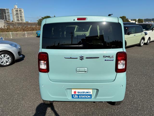 ワゴンRスマイル HYBRID X 3型 両側電動スライドドア アイドリングS オートライト スライドドア プッシュスタート スズキセーフティーサポート アイドリングストップ 横滑り防止機能 衝突安全ボディ 盗難防止システム(6枚目)