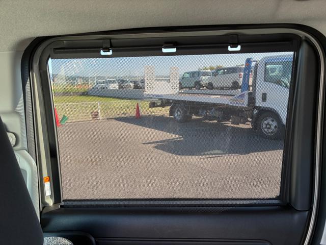 スペーシア HYBRID X 前後衝突被害軽減ブレーキ 両側PSD オートライト スライドドア プッシュスタート シートヒーター オートエアコン スズキセーフティーサポート アイドリングストップ 横滑り防止機能 衝突安全ボディ 盗難防止システム(39枚目)