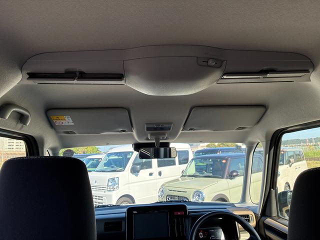 スペーシア HYBRID X 前後衝突被害軽減ブレーキ 両側PSD オートライト スライドドア プッシュスタート シートヒーター オートエアコン スズキセーフティーサポート アイドリングストップ 横滑り防止機能 衝突安全ボディ 盗難防止システム(40枚目)