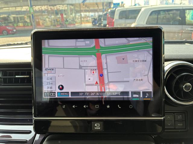 スペーシアカスタム カスタム　ＨＹＢＲＩＤ　ＸＳ　３型　純正ナビ　全方位カメラ　ドライブレコーダー　バックカメラ　オートライト　Ｂｌｕｅｔｏｏｔｈ　スライドドア　純正ナビ　プッシュスタート　シートヒーター　オートエアコン　ＥＴＣ　スズキセーフティーサポート　アイドリングストップ（22枚目）