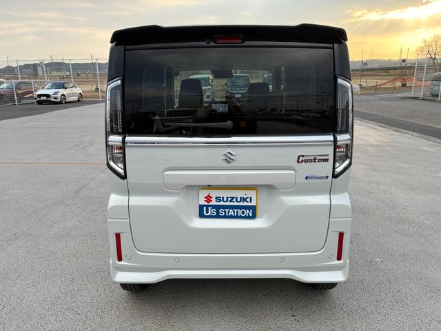 スペーシアカスタム カスタム HYBRID XS 純正ナビ 全方位C 両側PSD バックカメラ オートライト Bluetooth スライドドア 純正ナビ プッシュスタート シートヒーター オートエアコン スズキセーフティーサポート アイドリングストップ 横滑り防止機能(6枚目)