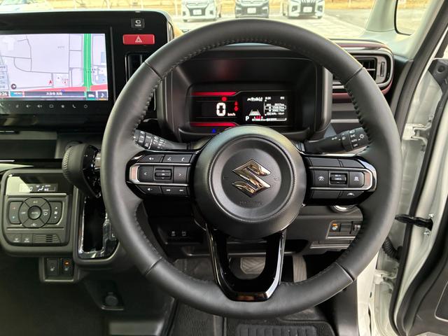 スペーシアカスタム カスタム HYBRID XS 純正ナビ 全方位C 両側PSD バックカメラ オートライト Bluetooth スライドドア 純正ナビ プッシュスタート シートヒーター オートエアコン スズキセーフティーサポート アイドリングストップ 横滑り防止機能(17枚目)