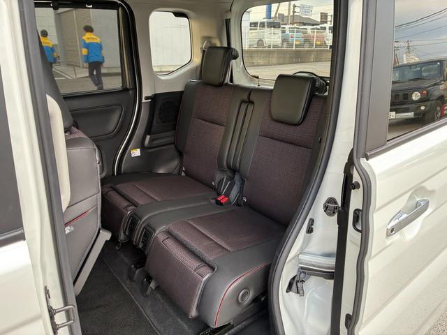 スペーシアカスタム カスタム HYBRID XS 純正ナビ 全方位C 両側PSD バックカメラ オートライト Bluetooth スライドドア 純正ナビ プッシュスタート シートヒーター オートエアコン スズキセーフティーサポート アイドリングストップ 横滑り防止機能(40枚目)