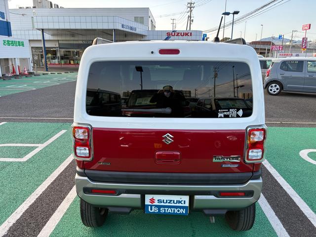 ハスラー Ｊスタイル　純正ナビ　全方位カメラ　前後衝突被害軽減ブレーキ　ドライブレコーダー　バックカメラ　オートライト　Ｂｌｕｅｔｏｏｔｈ　純正ナビ　プッシュスタート　シートヒーター　オートエアコン　ＥＴＣ　スズキセーフティーサポート　アイドリングストップ　横滑り防止機能（6枚目）