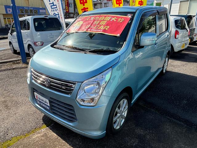 ワゴンR FXリミテッド MH34型 ナビ オートエアコン フルエアロ プッシュスタート オートエアコン 衝突安全ボディ 盗難防止システム(2枚目)