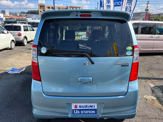 ワゴンR FXリミテッド MH34型 ナビ オートエアコン フルエアロ プッシュスタート オートエアコン 衝突安全ボディ 盗難防止システム(7枚目)