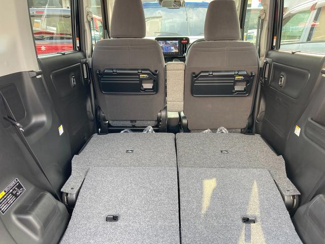 スペーシア HYBRID X ナビ 全方位カメラ LED USBソケット フルホイールキャップ オートライト 両側電動スライドドア プッシュスタート シートヒーター オートエアコン 衝突被害軽減システム アイドリングストップ 横滑り防止機能 衝突安全ボディ 盗難防止システム(62枚目)