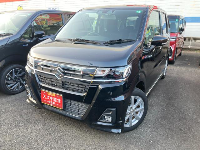 ワゴンRカスタムZ カスタムZ HYBRID ZX 4型 衝突被害軽減システム 14インチアルミホイール オートライト LEDライト プッシュスタート シートヒーター オートエアコン アイドリングストップ USBソケット 横滑り防止機能 衝突安全ボディ 盗難防止システム(2枚目)