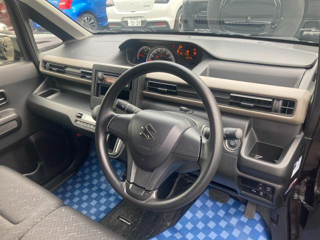 ワゴンR HYBRID FX 2型 衝突被害軽減システム オートライト フルホイールキャップ プッシュスタート CDステレオ シートヒーター オートエアコン アイドリングストップ 横滑り防止機能 衝突安全ボディ 盗難防止システム 取扱説明書 メンテナンスノート(44枚目)