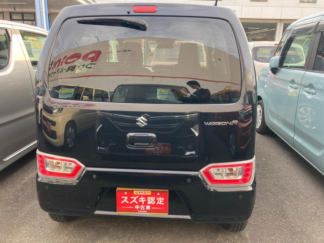 ワゴンＲ ＦＸ　４型　衝突被害軽減システム　プッシュスタート　フルホイールキャップ　オートライト　電動格納ドアミラー　パワーウィンドウ　シートヒーター　オートエアコン　横滑り防止機能　衝突安全ボディ　盗難防止システム　取扱説明書　メンテナンスノート（6枚目）