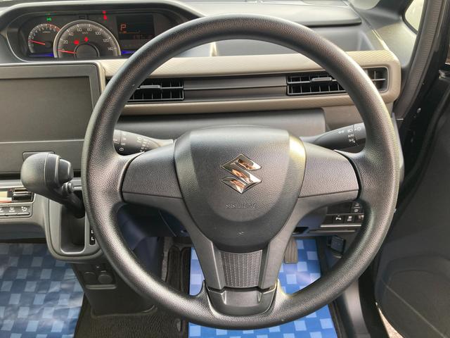 ワゴンＲ ＦＸ　４型　衝突被害軽減システム　プッシュスタート　フルホイールキャップ　オートライト　電動格納ドアミラー　パワーウィンドウ　シートヒーター　オートエアコン　横滑り防止機能　衝突安全ボディ　盗難防止システム　取扱説明書　メンテナンスノート（19枚目）