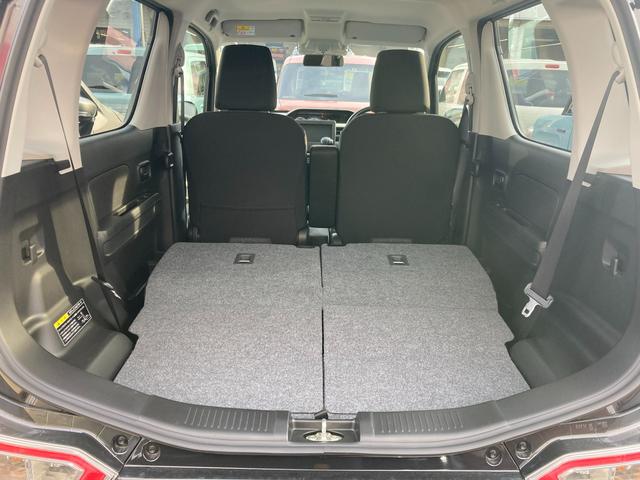 ワゴンＲ ＦＸ　４型　衝突被害軽減システム　プッシュスタート　フルホイールキャップ　オートライト　電動格納ドアミラー　パワーウィンドウ　シートヒーター　オートエアコン　横滑り防止機能　衝突安全ボディ　盗難防止システム　取扱説明書　メンテナンスノート（47枚目）