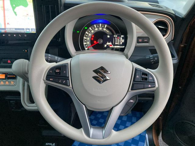 ワゴンＲスマイル ＨＹＢＲＩＤ　Ｓ　３型　ナビ　全方位カメラ　ＵＳＢソケット　フルホイールキャップ　オートライト　片側電動スライドドア　プッシュスタート　シートヒーター　オートエアコン　衝突被害軽減システム　アイドリングストップ　横滑り防止機能　衝突安全ボディ　盗難防止システム（17枚目）