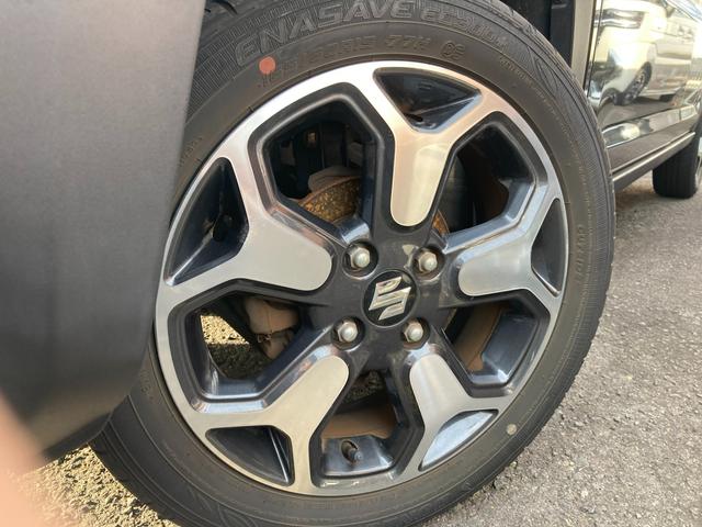 ハスラー ＨＹＢＲＩＤ　Ｘ　ナビ　全方位カメラ　ＥＴＣ　オートライト　１５インチアルミホイール　プッシュスタート　シートヒーター　オートエアコン　衝突被害軽減システム　アイドリングストップ　横滑り防止機能　衝突安全ボディ　盗難防止システム　取扱説明書　メンテナンスノート（18枚目）