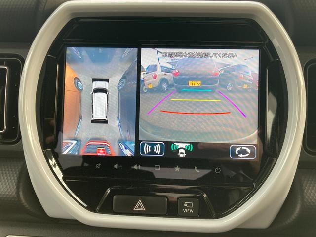 ハスラー ＨＹＢＲＩＤ　Ｘ　ナビ　全方位カメラ　ＥＴＣ　オートライト　１５インチアルミホイール　プッシュスタート　シートヒーター　オートエアコン　衝突被害軽減システム　アイドリングストップ　横滑り防止機能　衝突安全ボディ　盗難防止システム　取扱説明書　メンテナンスノート（28枚目）