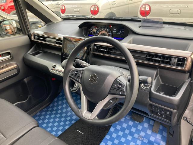 ワゴンＲカスタムＺ カスタムＺ　ＨＹＢＲＩＤ　ＺＸ　４型　ディスプレイオーディオ　１４インチアルミホイール　オートライト　プッシュスタート　全方位カメラ　シートヒーター　オートエアコン　衝突被害軽減システム　アイドリングストップ　横滑り防止機能　衝突安全ボディ　盗難防止システム（52枚目）