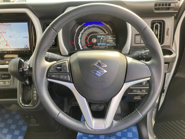 ハスラー HYBRID X ナビ ETC ドラレコ オートライト 15インチアルミホイール プッシュスタート シートヒーター オートエアコン 衝突被害軽減システム アイドリングストップ 横滑り防止機能 衝突安全ボディ 盗難防止システム 取扱説明書 メンテナンスノート(23枚目)