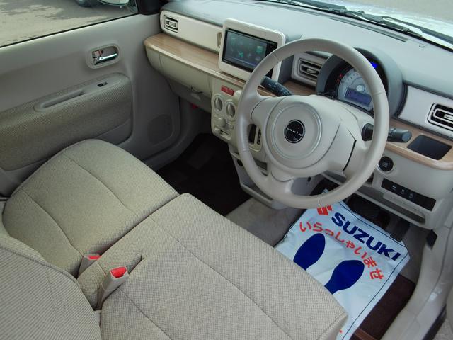 アルトラパン S 衝突被害軽減システム アイドリングストップ オートライト フルホイールキャップ プッシュスタート 電動格納ドアミラー パワーウィンドウ 横滑り防止機能 シートヒーター 取扱説明書 メンテナンスノート(38枚目)