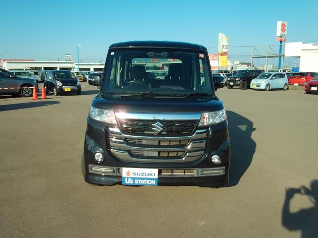 スペーシアカスタムＺ カスタムＺ　片側電動スライドドア　衝突被害軽減システム　スズキの初売り！１月４日から１２日までの限定価格となります。７日（水曜日）は店休日となっておりますのでお問い合わせの対応は８日よりさせて頂きます。店舗へご来店いただける方のみ販売させて頂きます。（3枚目）