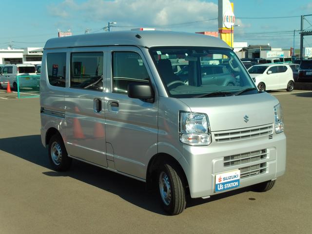 エブリイ ＰＡリミテッド　６型　ＡＭ／ＦＭラジオ　ＵＳＢソケット　オートライト　両側スライドドア　パワーウィンドウ　衝突被害軽減システム　アイドリングストップ　横滑り防止機能　衝突安全ボディ　盗難防止システム　取扱説明書　メンテナンスノート（4枚目）