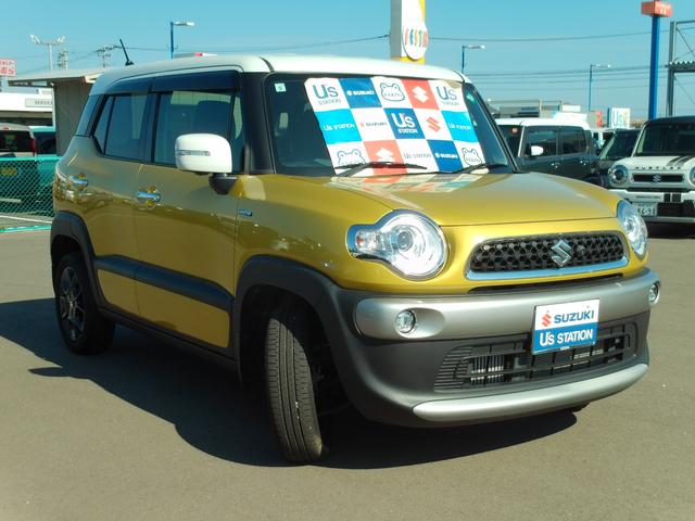 クロスビー ＨＹＢＲＩＤ　ＭＺ　ＭＮ７１Ｓ　ＥＴＣ　４ＷＤ　ドラレコ　１６インチアルミホイール　オートライト　全方位カメラ　プッシュスタート　パドルシフト　シートヒーター　オートエアコン　衝突被害軽減システム　アイドリングストップ　横滑り防止機能　衝突安全ボディ（4枚目）