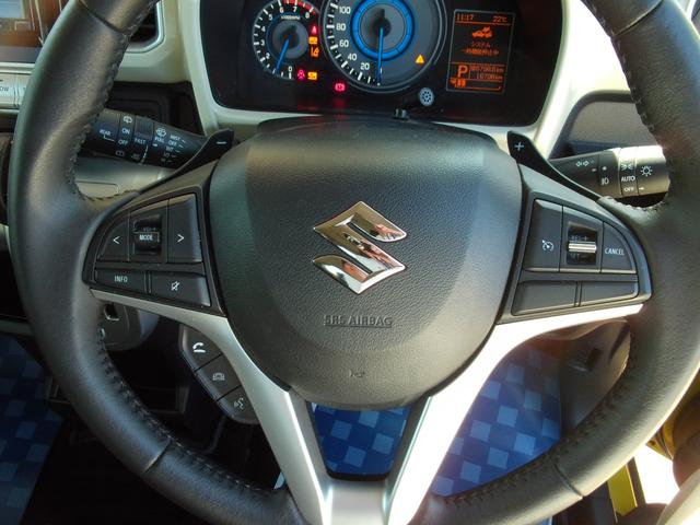 クロスビー ＨＹＢＲＩＤ　ＭＺ　ＭＮ７１Ｓ　ＥＴＣ　４ＷＤ　ドラレコ　１６インチアルミホイール　オートライト　全方位カメラ　プッシュスタート　パドルシフト　シートヒーター　オートエアコン　衝突被害軽減システム　アイドリングストップ　横滑り防止機能　衝突安全ボディ（24枚目）