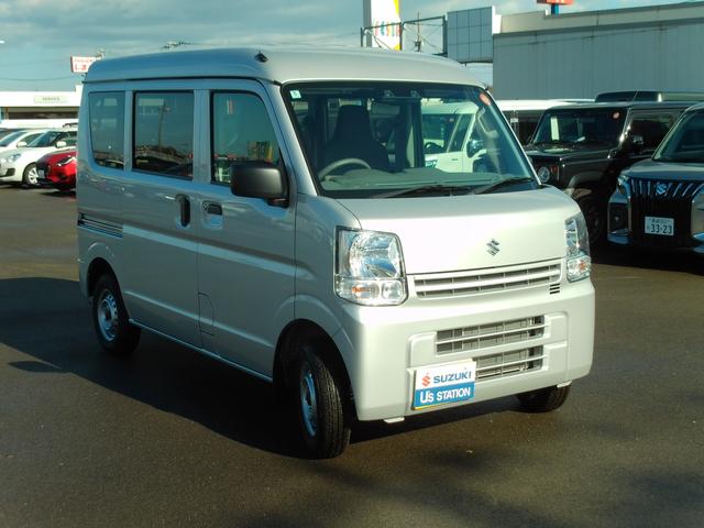 エブリイ ＰＡ　６型　　ＡＭ／ＦＭラジオ　衝突被害軽減システム　１２インチ　オートライト　両側スライドドア　アイドリングストップ　横滑り防止機能　衝突安全ボディ　取扱説明書　メンテナンスノート（4枚目）