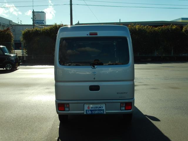 エブリイ ＰＡ　６型　　ＡＭ／ＦＭラジオ　衝突被害軽減システム　１２インチ　オートライト　両側スライドドア　アイドリングストップ　横滑り防止機能　衝突安全ボディ　取扱説明書　メンテナンスノート（6枚目）