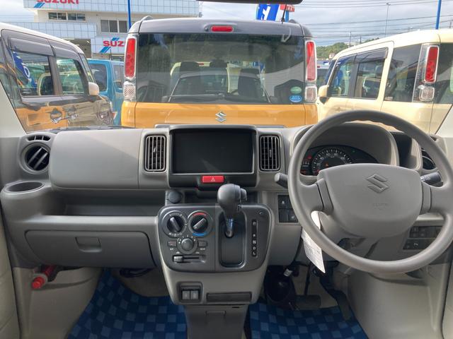 エブリイ JOIN 6型 衝突被害軽減システム プッシュスタート フルホイールキャップ オートライト 両側スライドドア 4WD シートヒーター アイドリングストップ USBソケット 横滑り防止機能 衝突安全ボディ 盗難防止システム 取扱説明書 メンテナンスノート(16枚目)