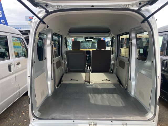 エブリイ JOIN 6型 衝突被害軽減システム プッシュスタート フルホイールキャップ オートライト 両側スライドドア 4WD シートヒーター アイドリングストップ USBソケット 横滑り防止機能 衝突安全ボディ 盗難防止システム 取扱説明書 メンテナンスノート(45枚目)