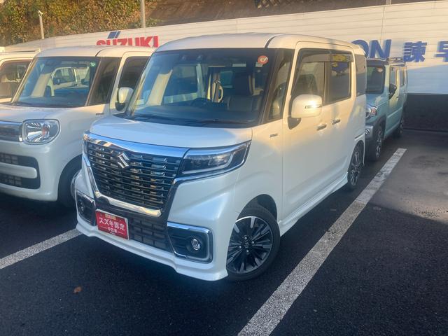 スペーシアカスタム カスタム　ＨＹＢＲＩＤ　ＸＳ　２型　両側電動スライドドア　スズキの初売り！１月４日から１２日までの限定価格となります。７日（水曜日）は店休日となっておりますのでお問い合わせの対応は８日よりさせて頂きます。店舗へご来店いただける方のみ販売させて頂きます。（2枚目）